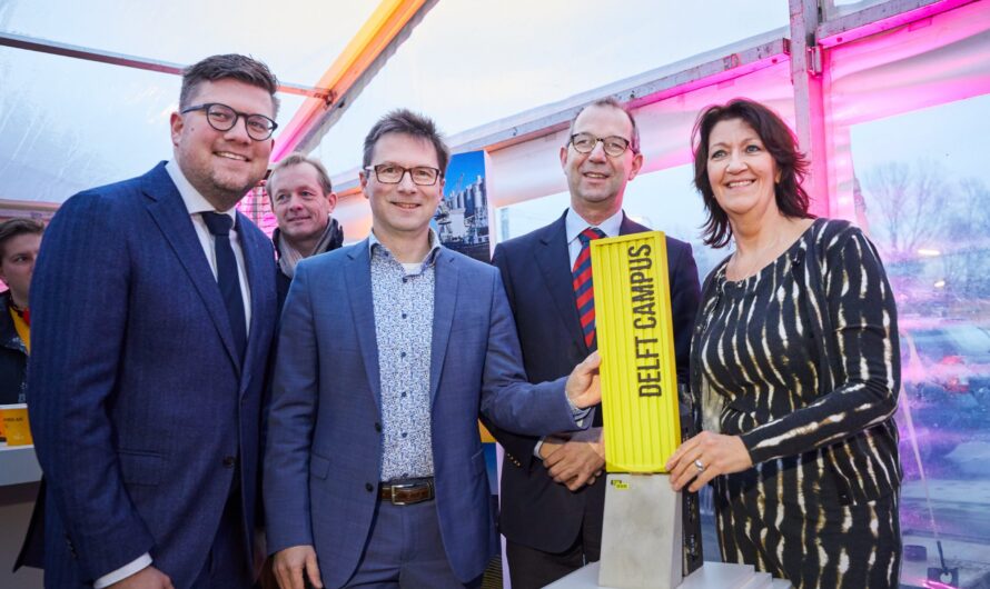 Delft – Gebiedsontwikkeling Delft Campus van start