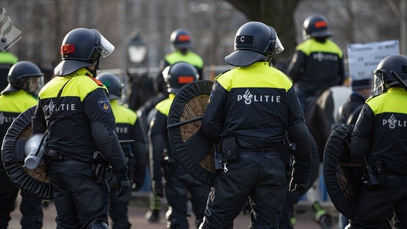 Den Haag – ME ingezet tijdens demonstratie Malieveld