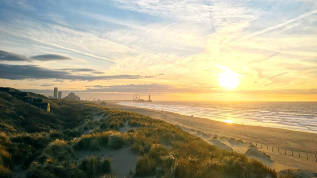 Den Haag – Schevenings strand-zand zeer goed