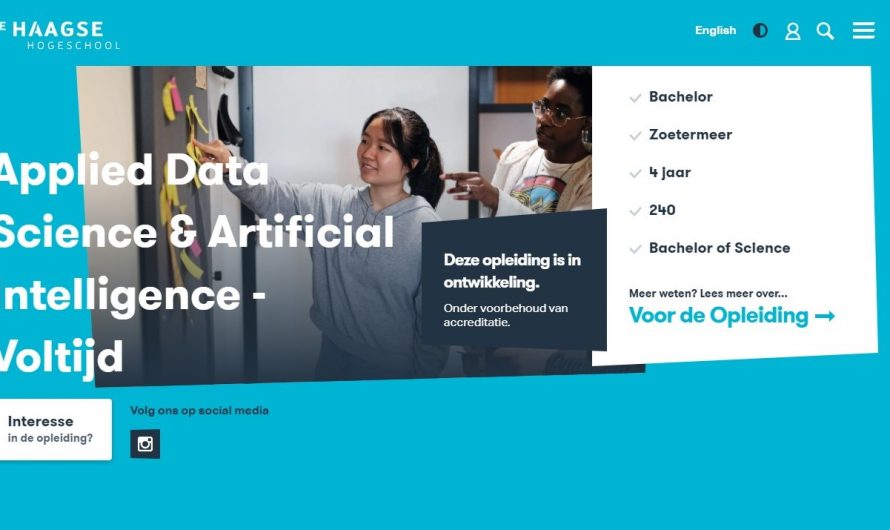 Zoetermeer – Eerste hbo-opleiding Datawetenschap & Kunstmatige intelligentie  komt naar Zoetermeer