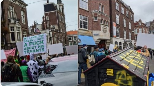 Den Haag – Woonprotest op Malieveld