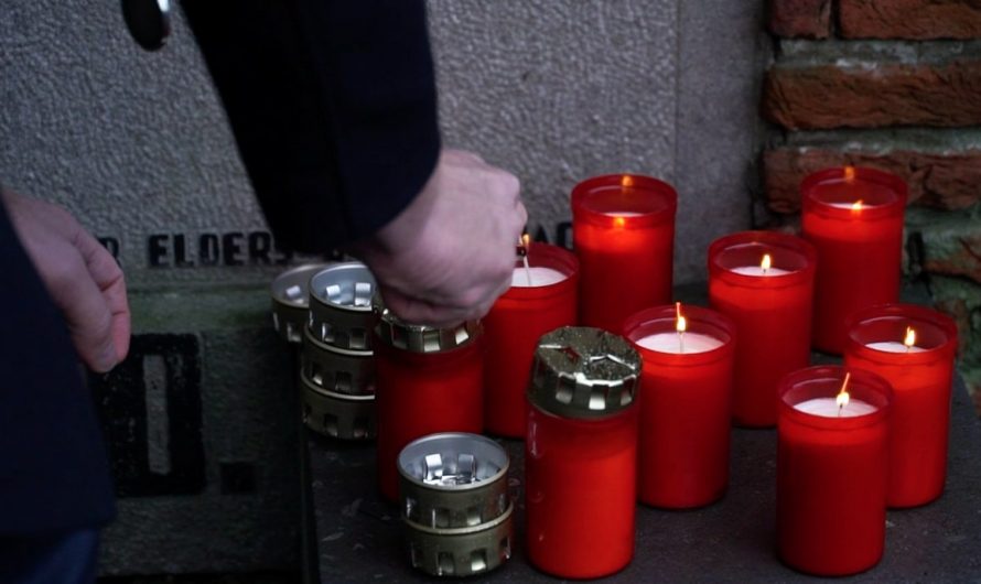 Voorburg – Lichtjes op oorlogsgraven tijdens kerstavond
