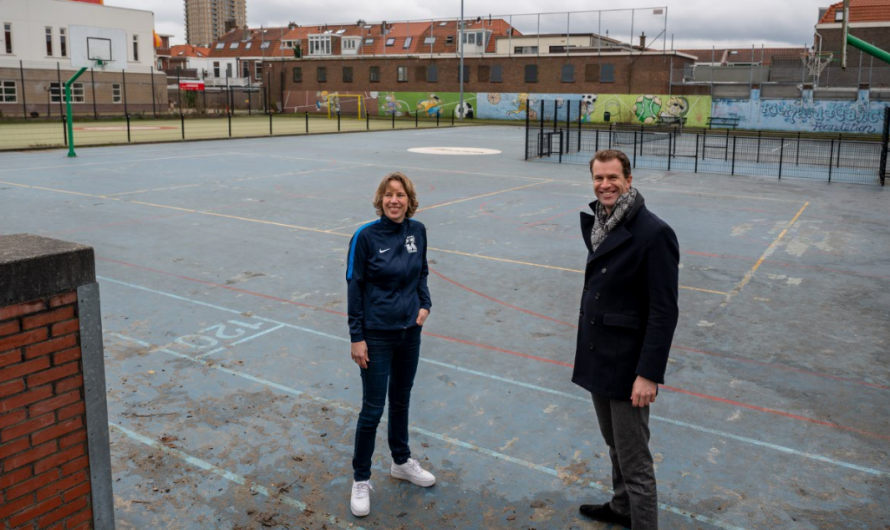 Den Haag – Opknapbeurt Playground Hondiusstraat gestart