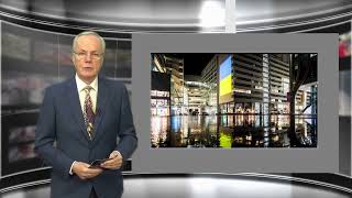 Regionieuws TV -Haags stadhuis kleurt blauw-geel uit solidariteit met Oekraïne, protest bij 2e Kamer