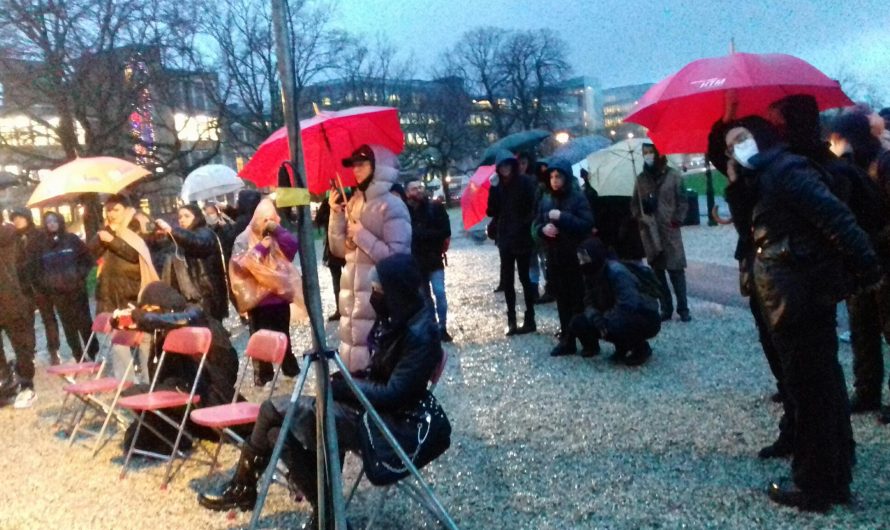 Regionieuws TV -Solidariteitsdemonstratie  met sexwerkers in Den Haag matig bezocht door slecht weer