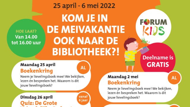 Zoetermeer – Activiteiten Forum tijdens de vakantie