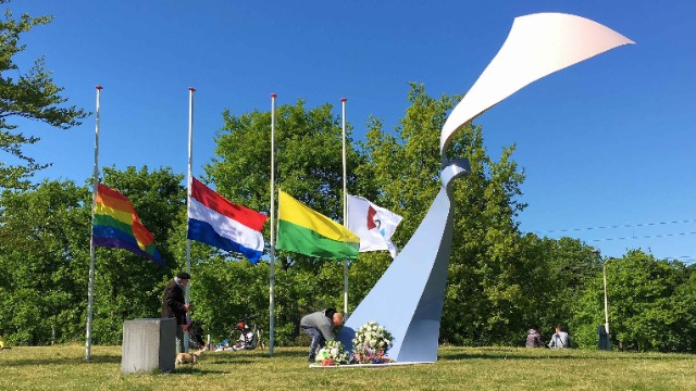Den Haag – 4 mei herdenking bij het Internationaal Homomonument