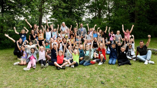 Rijswijk – Wethouder Brederodeschool wint de Afvalrace