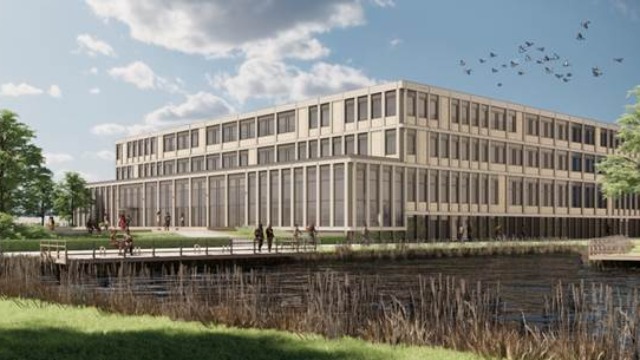 Den Haag – Eerste paal nieuwbouw ROC Mondriaan in Leidschenveen