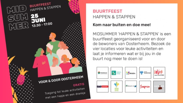 Zoetermeer – 25 juni Midsummer evenement Oosterheem