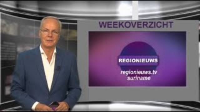 Regionieuws TV Suriname Weekoverzicht 28  met de belangrijkste gebeurtenissen van de afgelopen week.