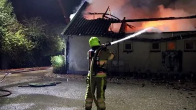 Regionieuws TV Rivierenland – Grote brand bedrijfswoning van Camping in Kapel-Avezaath