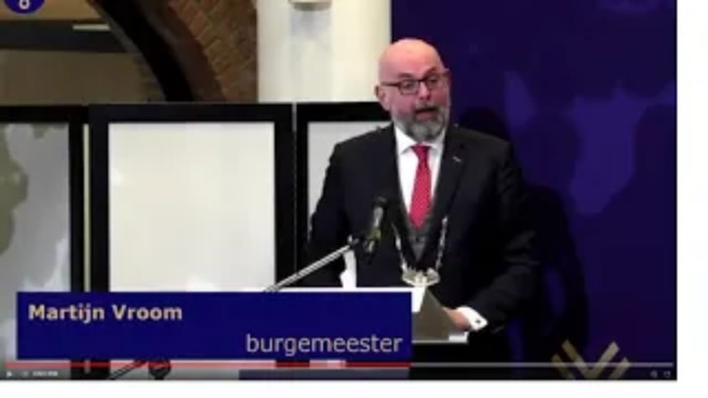 Regionieuws TV – Martijn Vroom geïnstalleerd als nieuwe burgemeester Leidschendam-Voorburg