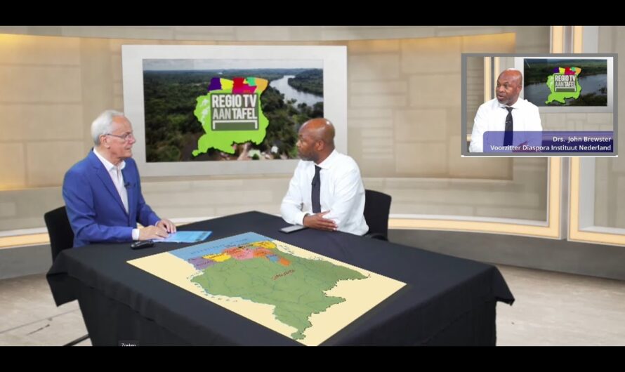 Regio TV aan Tafel Suriname – Herstart Diaspora Instituut NL en.. hoe nu verder?