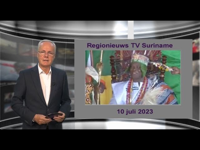 Regionieuws TV Suriname – Zijne majesteit Ronnie de Eerste is een heuse koning -Koers kunstmatig op