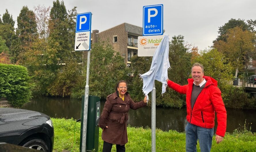 Nieuwe plekken in Wassenaar voor parkeren en opladen elektrische deelauto’s