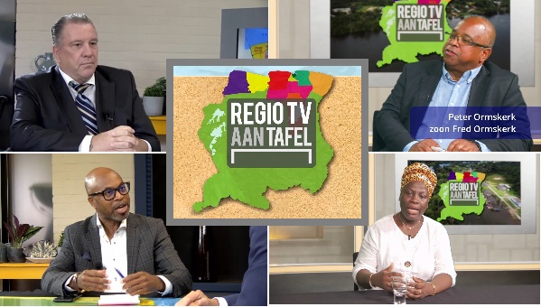 Overzicht Regiotafel Suriname met een terugblik naar Regiotafel met spraakmakende onderwerpen.