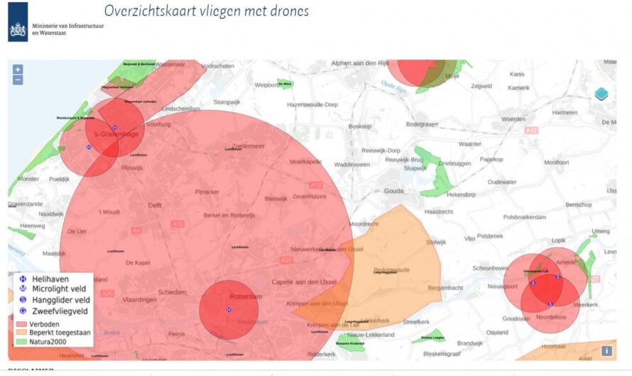 Omgevingsdiensten in Zuid-Holland zetten geavanceerde drone in voor controle