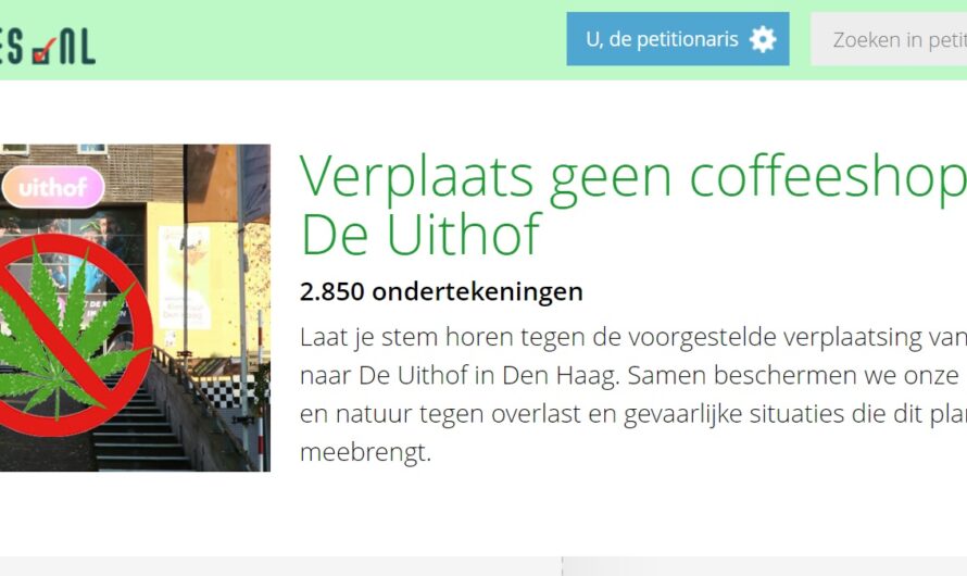 Plannen voor Uithof in Den Haag: bewoners-petitie tegen komst van coffeeshop