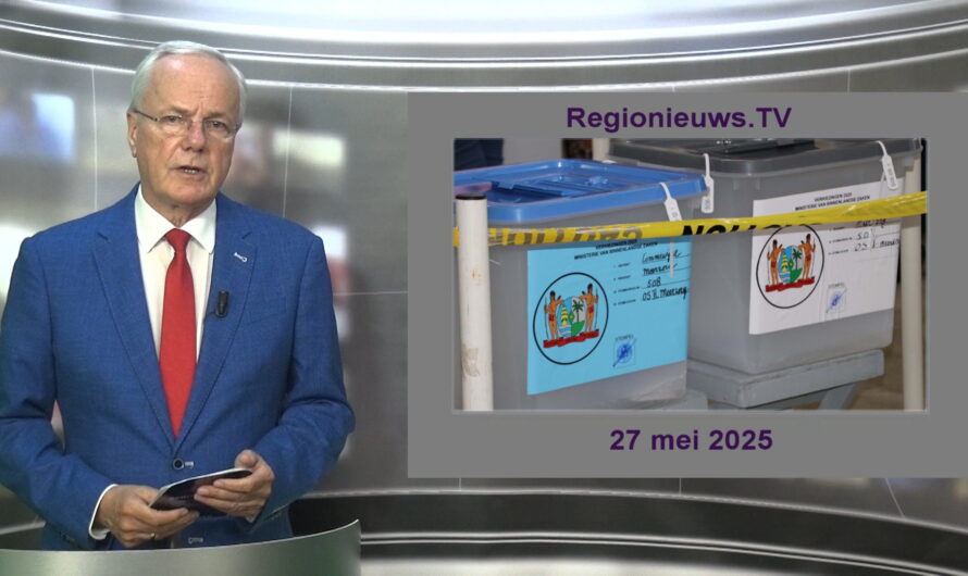 Regionieuws TV Suriname – dinsdag 27 mei 2025 ► Onderzoek stemmateriaal ► Simons unaniem gekozen ►
