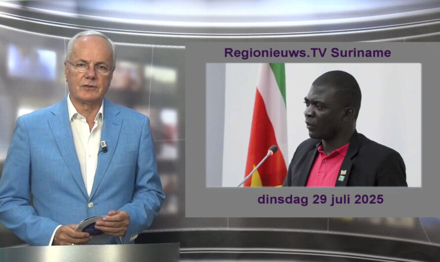 Regionieuws TV Suriname 29 Juli 2025 ► Sampie: geen sabotage ►Tsang Minister OWRO ►Adhin haalt gelijk