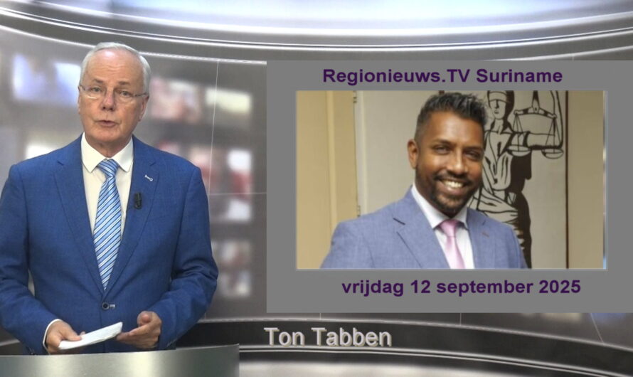 Regionieuws TV Suriname 12 september 2025 ►inzet gedetineerden opknapwerk ► Min. Huur: DC benoemingen politiek