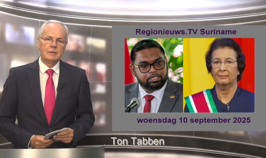 Regionieuws TV Suriname 10 september 2025 ►Panka Ambasadeur NL?► Topoverleg presidenten Simons – Ali