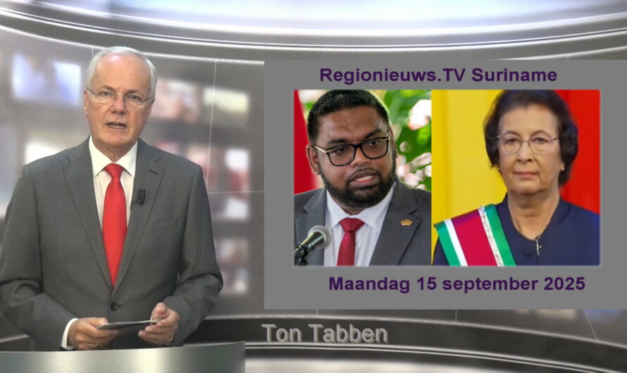 Regionieuws TV Suriname 15 september 2025 ► Oplossing geschil TIGRI-gebied? ► Plaatsen VO-scholen?
