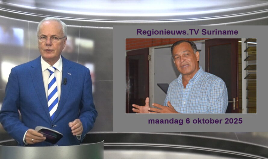 Regionieuws TV Suriname 6 oktober 2025 ► Tekort op begroting 10 miljard ►Melkcentrale SRD17 miljoen weg