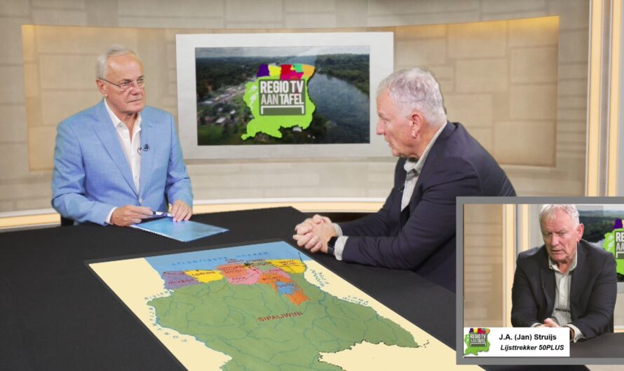 Regiotafel Suriname met Jan Struijs ►Samenwerking SU -NL op basis gelijkheid ► Ouderen een stem in de 2e kamer