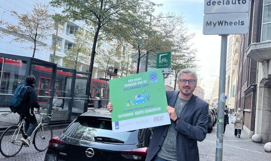 Den Haag opnieuw bekroond voor inzet op deelmobiliteit