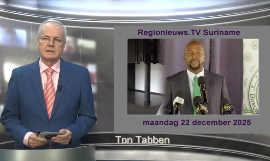 Regionieuws TV Suriname 22 december 2025►toezicht Illegale goudwinning ►van payroll 94 geestelijken