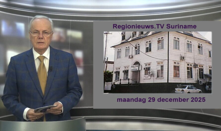 Regionieuws TV Suriname 29 december 2025 ►Drama moordpartij ►Hulplijn ►Olievervuiling Surinamerivier