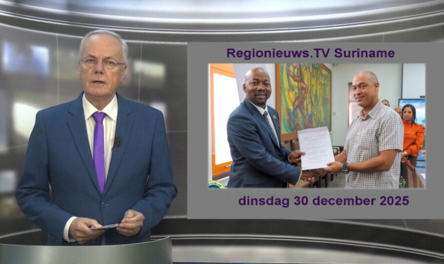 Regionieuws TV Suriname 31 december 2025 ►Nieuwe EBS Top ► Steunfonds Commewijne drama► Dag van Rauw
