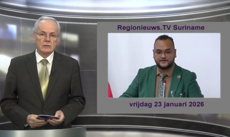 Regionieuws TV Suriname 23 januari 2026►géén spanningen coalitie ongeloofwaardig ►Onderwijsperikelen
