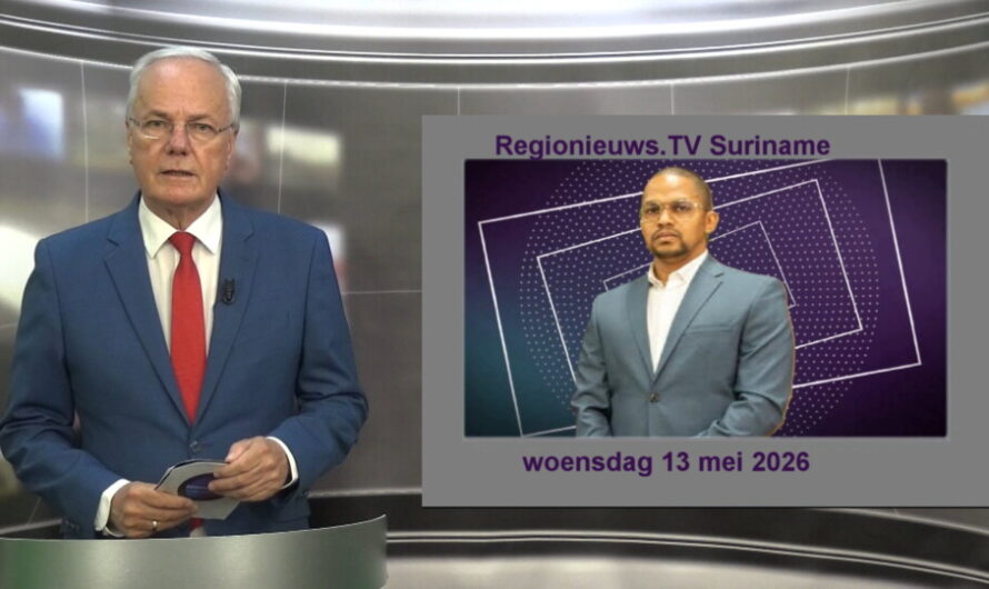 Regionieuws TV Suriname 13 mei 2026 ►Jogi: compensatie landbouw ► Abrahams en Scheek beide baas TAS?