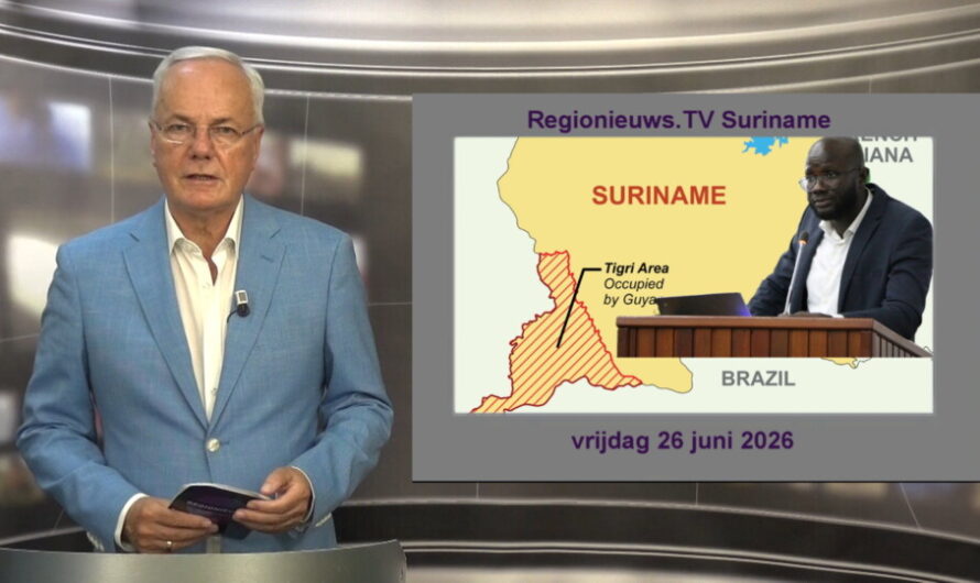 Regionieuws TV Suriname 26 juni 2026 ► Jones: Tigri is van ons! ► massale vissterfte Moeroekreek