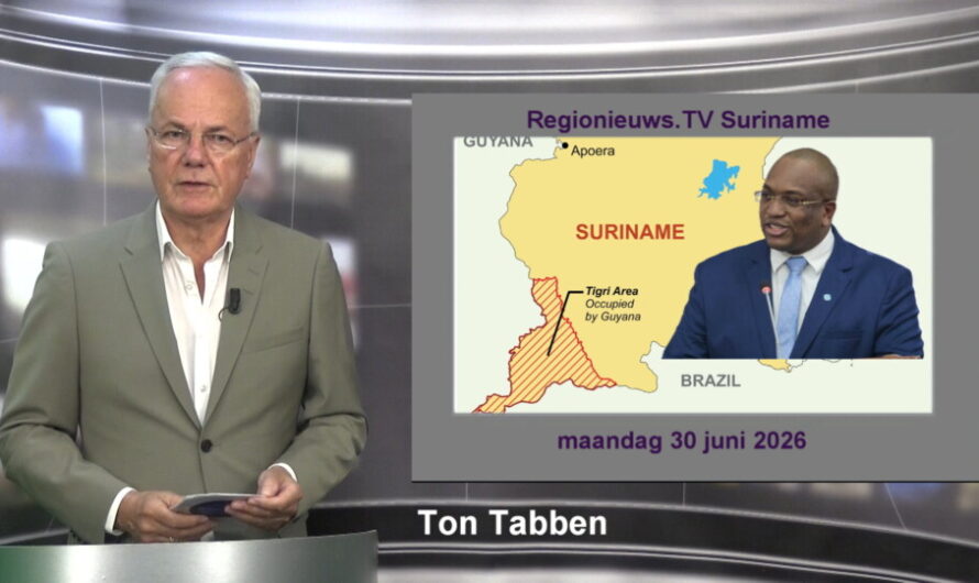 Regionieuws TV Suriname 30 juni 2026 ►Bouva : Grenscommissie bijeen ►8% in Suriname hoog opgeleid