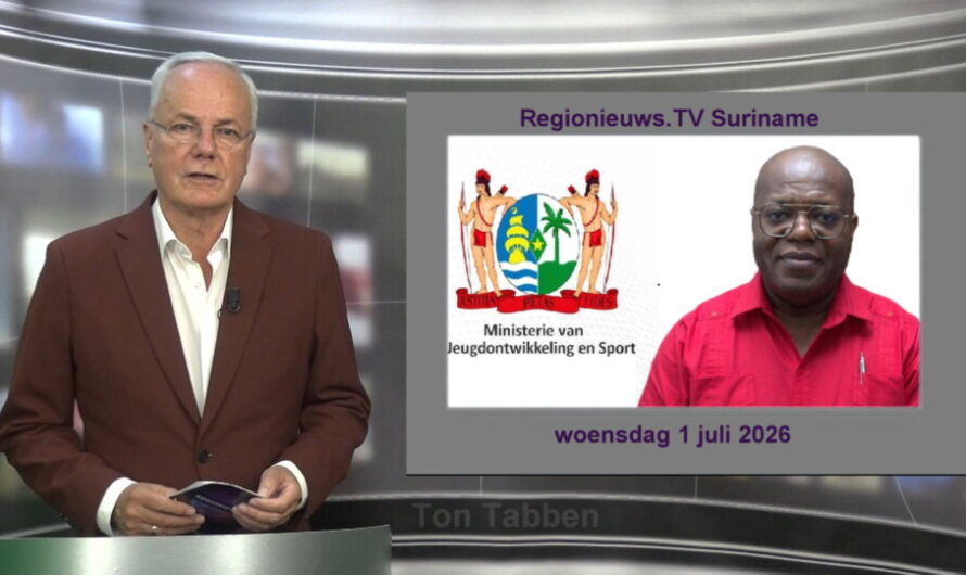 Regionieuws TV Suriname 1 juli 2026 ► Bee: 455 spookambtenaren Jeugdontwikkeling ►Begroting 2026 ►