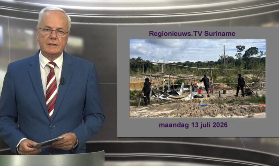 Regionieuws TV Suriname 13 juli 2026 ► Opnieuw optreden illegale goudwinning ► Herstelbetaling?