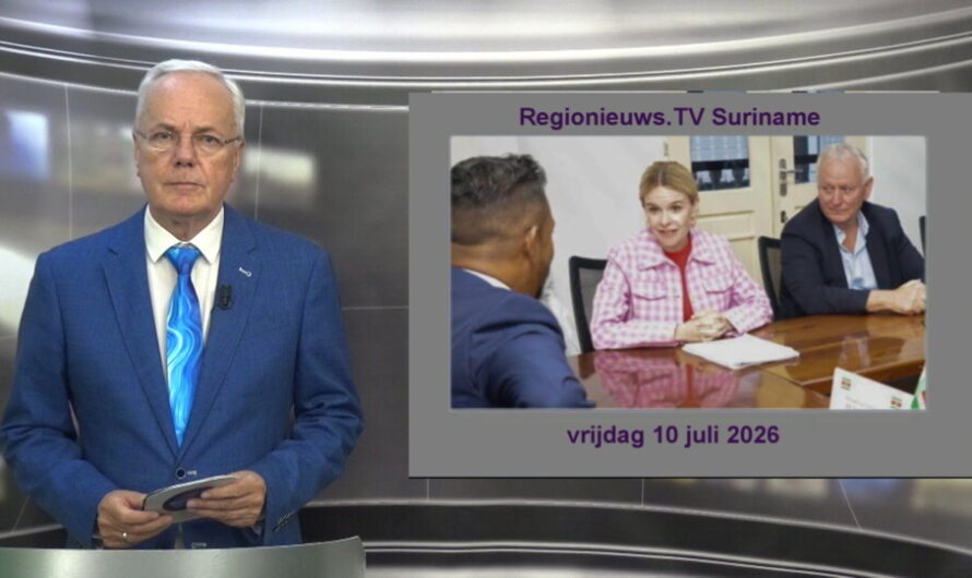 Regionieuws TV Suriname 10 juli 2026 ►Jones loopt weg uit DNA ►Currie:relevantie salaris onderwijs