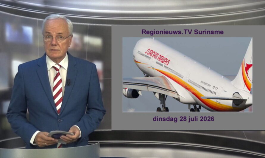 Regionieuws TV Suriname 28 juli 2026 ►Technisch probleem SLM ► Chemisch lek vissterfte ► IMEAO-2