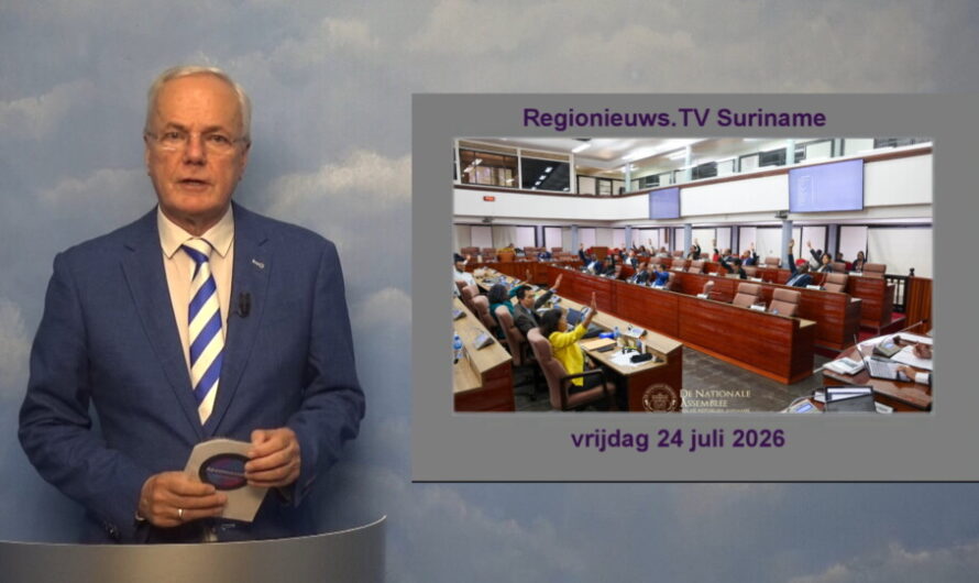 Regionieuws TV Suriname 24 juli 2026 ► DNA tegen de doodstraf ► Jap-A-Joe vorderingen afwijzen?
