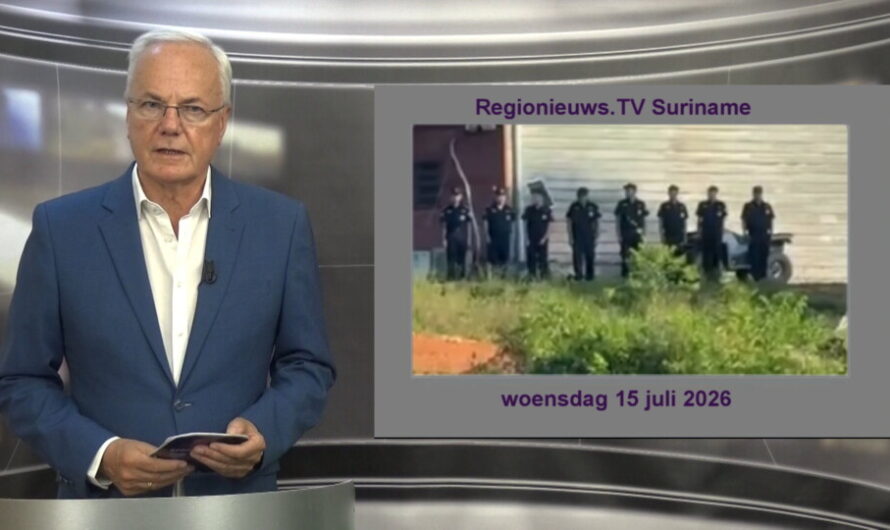 Regionieuws TV Suriname 15 juli 2026 ► Politie en leger in Sarakreek ► geen vergunningen goudwinning