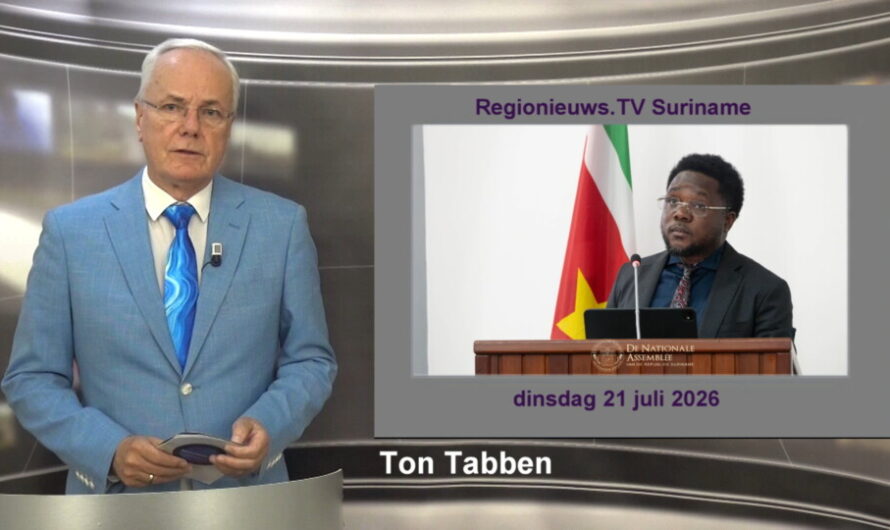 Regionieuws TV Suriname 21 juli 2026 ►Atompai: Simons niet beter dan Santokhi?►Simons naar Engeland