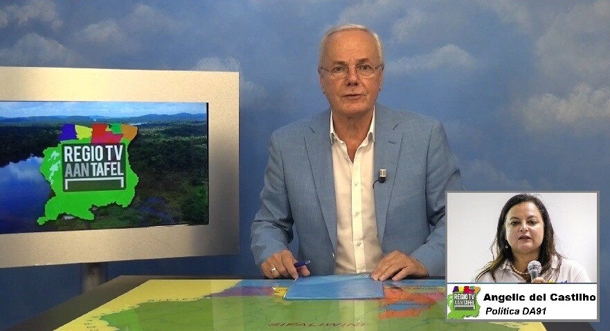 Regio TV aan Tafel Suriname met Angelic de Castilho ► Simons heeft een korte termijn geheugen?