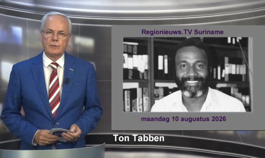 Regionieuws TV Suriname 10 augustus 2026 ► Borger Breeveld overleden► Dossier Vissterfte Maripaston