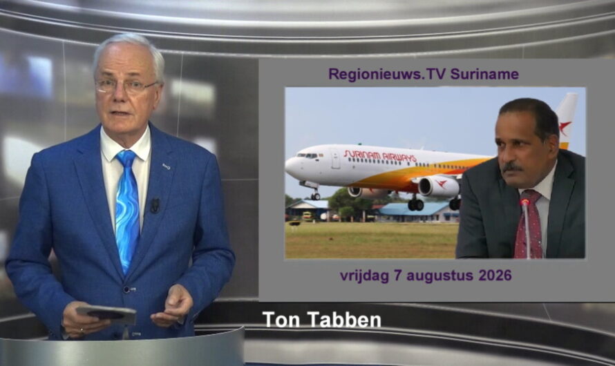 Regionieuws TV Suriname 8 augustus 2026 ► Jogi wil opheldering SLM ►240 Overheidsvoertuigen waardeloos
