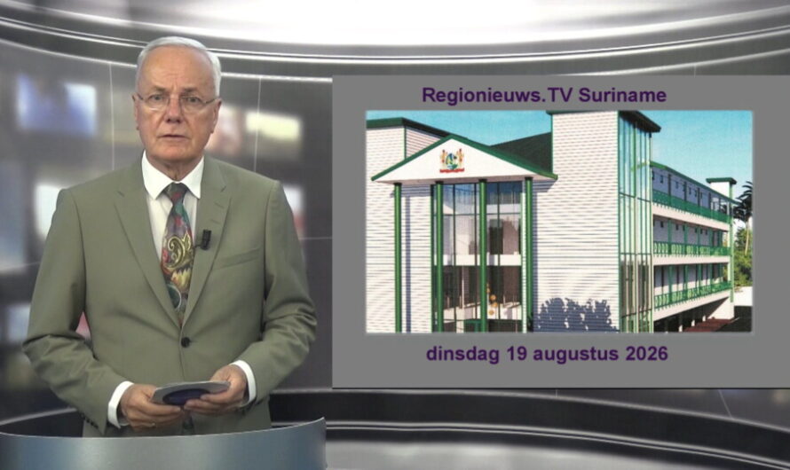 Regionieuws TV Suriname 18 augustus 2026 ► Goudexporteurs 35 % afdragen ► Werelderfgoed in Gevaar
