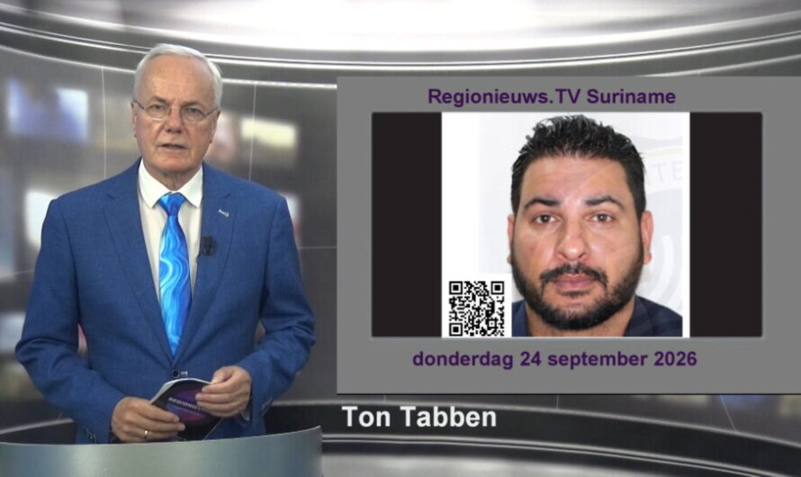 Regionieuws TV Suriname 24 sept. 2026 16►Interpol zoekt Torilal ► Meriba & NDP ►1000 Bouwsubsidies?